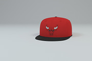 Chicago Bulls Baseball Caps, a Textures & Material 3D Model by 3DTreatment (Thumbnail 53 of 55)