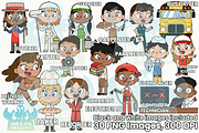 Occupations Clipart Bundle 1, a Person Illustration by Lime & Kiwi Designs (Thumbnail 5 of 5)