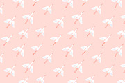 Flying birds seamless patterns set, an Animal Illustration by Good Studio (Thumbnail 5 of 10)