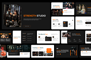 Gym - Sports Presentation, a Presentation Template by Hammad Arif (Thumbnail 1 of 2)