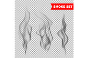 Realistic smoke collection isolated, a Decorative Illustration by Yayasya (Thumbnail 1 of 3)