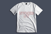 Baseball Season Font, a Font by Actual Pixel (Thumbnail 5 of 6)