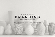 Minimalist Branding Proposal Deck, a Presentation Template by mollydeering (Thumbnail 1 of 10)