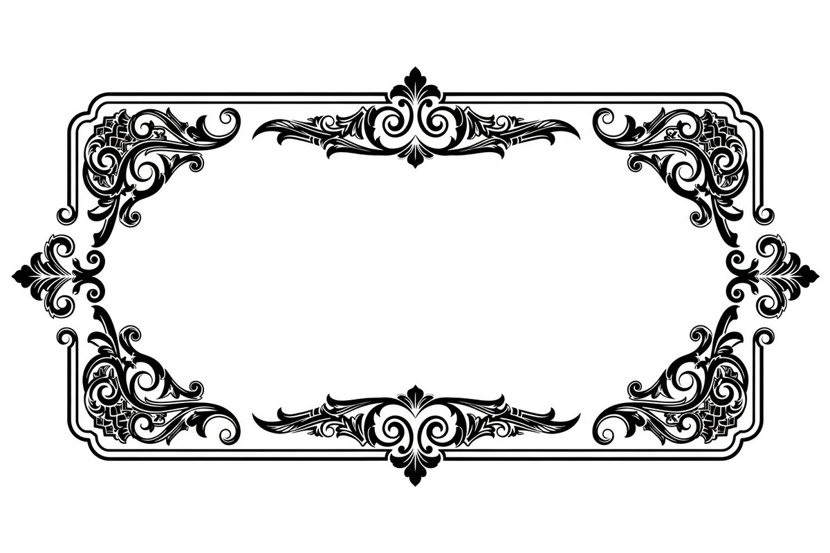 Vintage Ornamental Frame Border Bund, an Illustration by jahid234 (Photo 2 of 31)