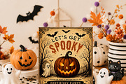 Halloween Birthday Party Invitation, an Invitation Template by Arslan (Thumbnail 2 of 5)