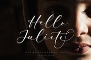 Hello Juliete calligraphy font, a Script Font by Pen Culture (Thumbnail 1 of 9)