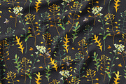 Watercolor meadow herbs&flowers, an Illustration by Depiano (Thumbnail 18 of 19)