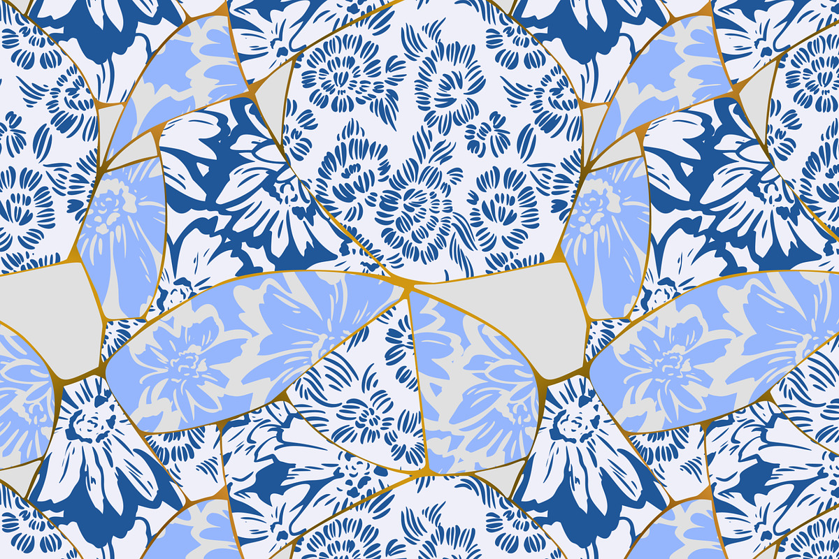 Kintsugi, a Pattern Graphic by GALAKAM (Photo 5 of 11)