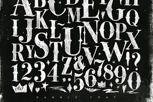 Gamble Font preview 2