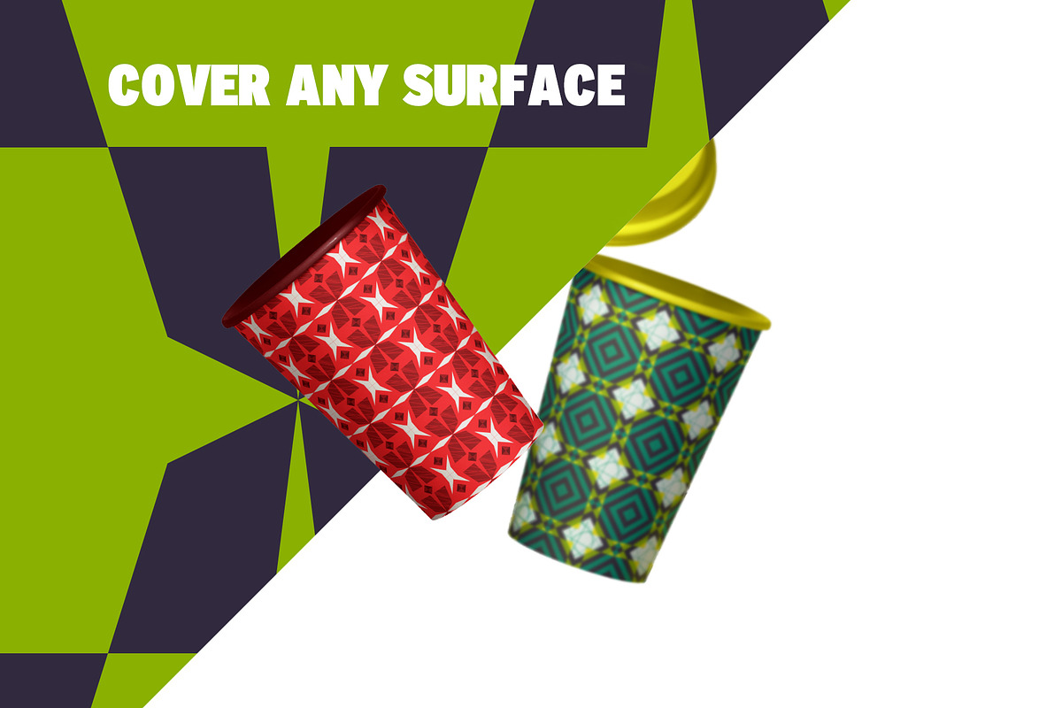 Colourful Seamless Patterns, a Pattern Graphic by Joseph Chernashki (Photo 3 of 10)