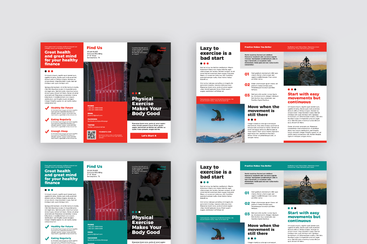 Brochure - Trifold, a Brochure Template by graphicalcium (Photo 4 of 4)