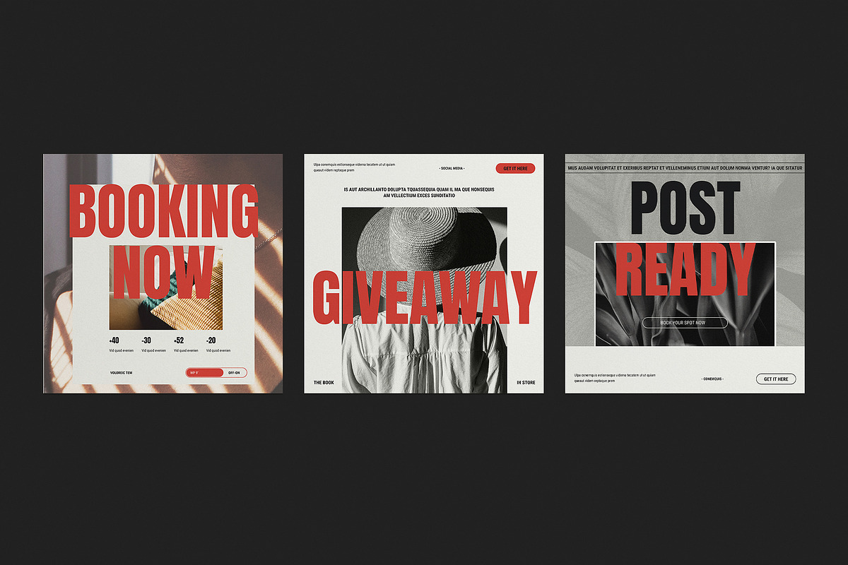 Social Media Post Template, a Social Media Template by E-Type (Photo 3 of 4)