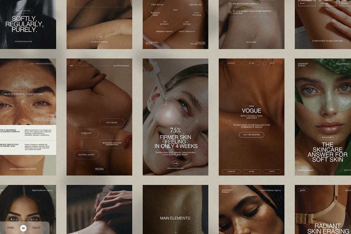 Minimal Story Set for Skincare preview 6
