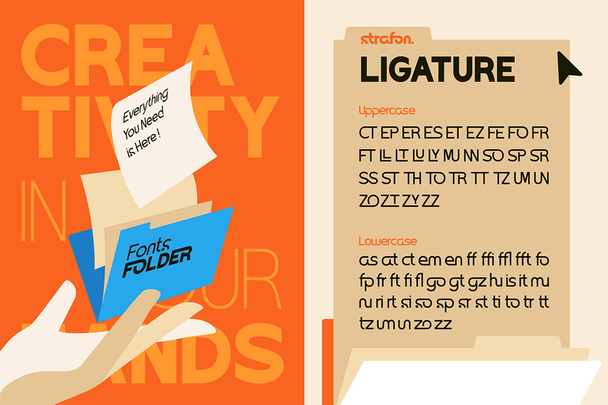 Strafon, a Sans Serif Font by Artisan Themes (Photo 6 of 11)