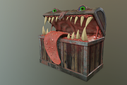 Monster chest PBR, a Characters & Person 3D Model by en3my71 (Thumbnail 4 of 11)