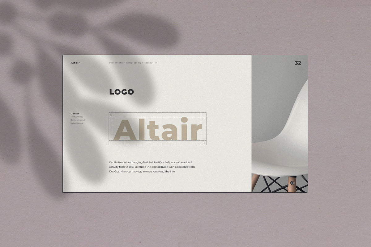 Altair Keynote Brand Guideline, a Presentation Template by SlideStation (Photo 7 of 18)