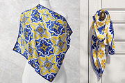 Portuguese Azulejos. Bandanas Set 1, a Decorative Illustration by ilonitta (Thumbnail 3 of 9)