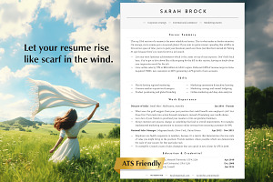 Modern Resumes Executive Resume, a Resume Template by Career Canvas
