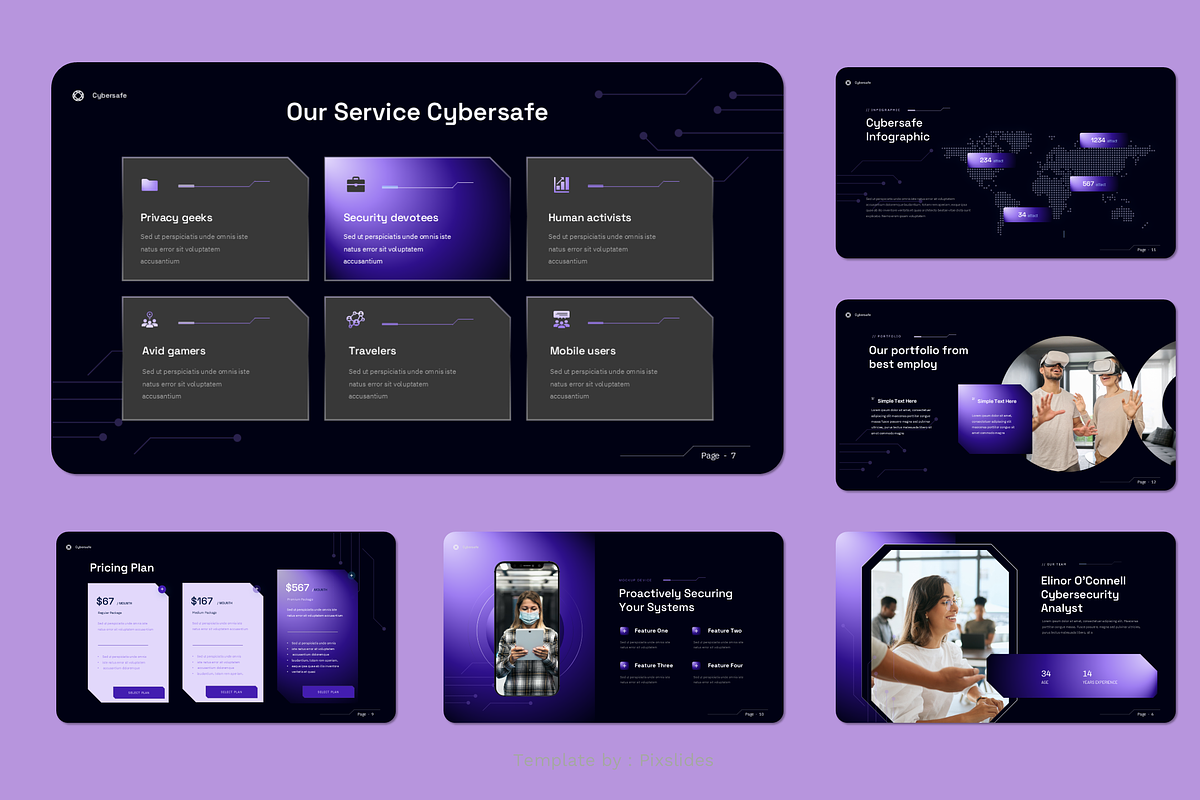 Cyber Security Keynote, a Presentation Template by Pixslides (Photo 3 of 4)