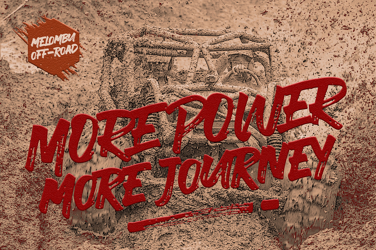 Ever Looser - Wild Brush Font, a Blackletter Font by azetypestudios.com (Photo 15 of 19)