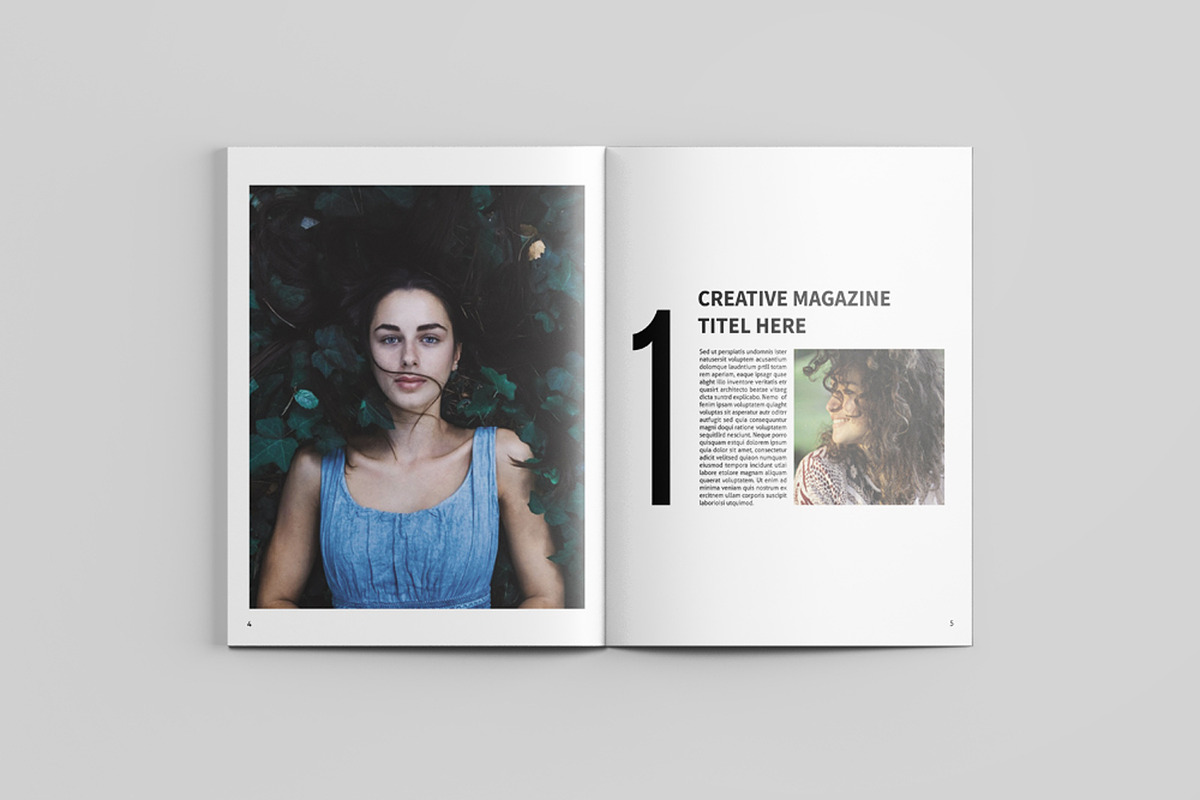 Magazine Template, a Magazine Template by Template Shop (Photo 10 of 19)