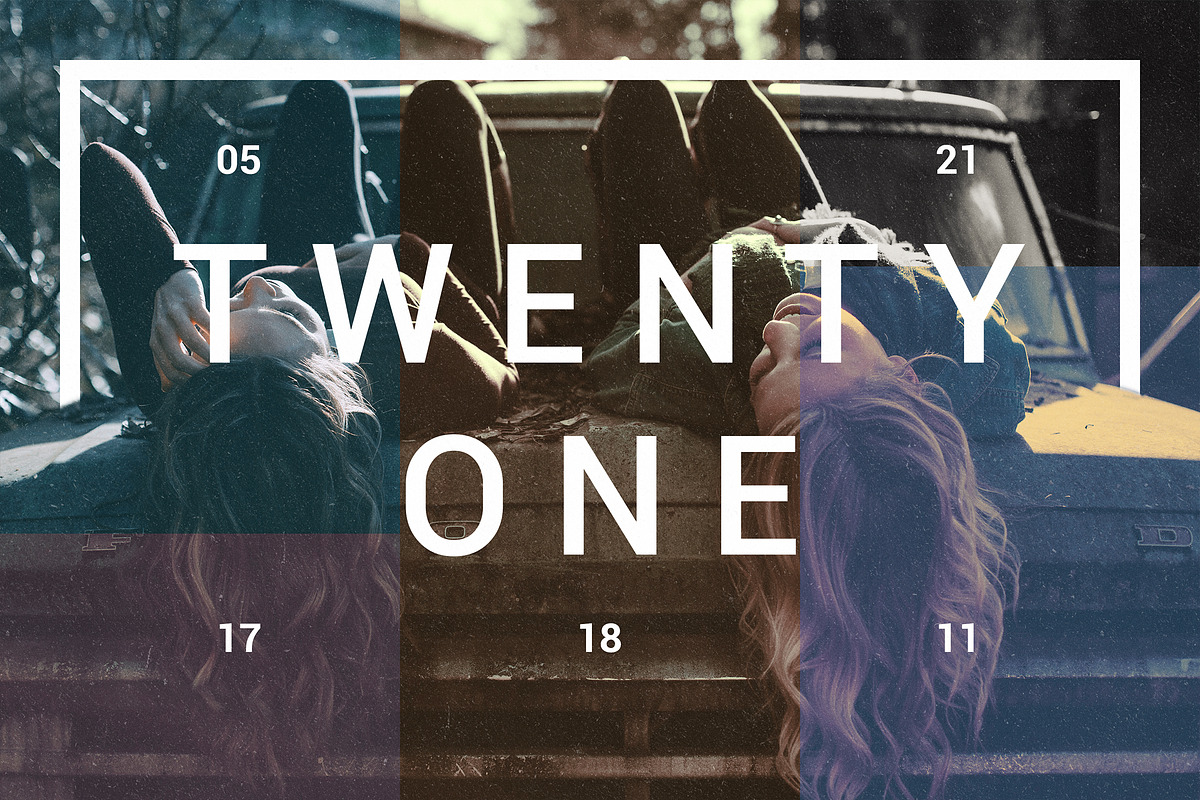 21 | Vintage & Retro Color Effects preview 2