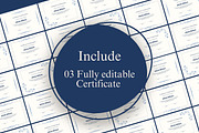 Canva Certificate Templates, a Design Template by TemplateCastleStore (Thumbnail 3 of 5)