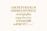 LIBRARY: Romantic & Vintage Serif, a Sans Serif Font by Chez Núñez (Thumbnail 2 of 5)