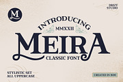 Meira, a Font by Drizy (Thumbnail 1 of 10)