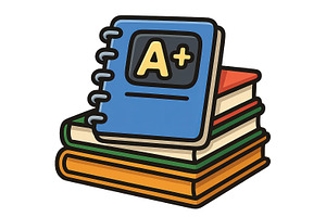 Back to school concept featuring sta, an Illustration by Dvoevnore photos