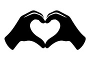 Couple Love Heart Silhouette, an Object Graphic by Gfx_Store (Thumbnail 15 of 16)