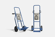 Hand Truck Mockup, a Product Mockup by MrLetters (Thumbnail 4 of 5)