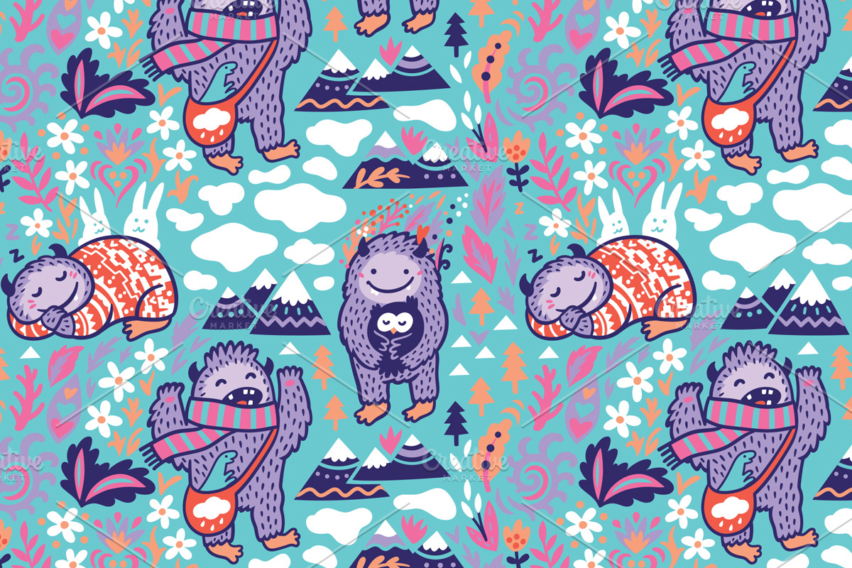 30 fantasy patterns, a Pattern Graphic by PenguinHouse