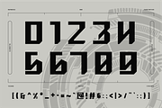 VB Aventor - Futuristic Font, a Sans Serif Font by VALIANTBROTHA (Thumbnail 3 of 10)