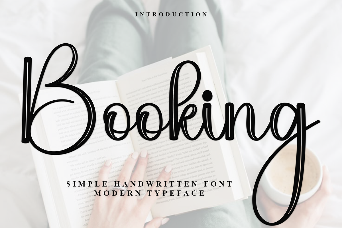 Booking, a Handwritten Font by FreshTypeINK (Photo 1 of 8)