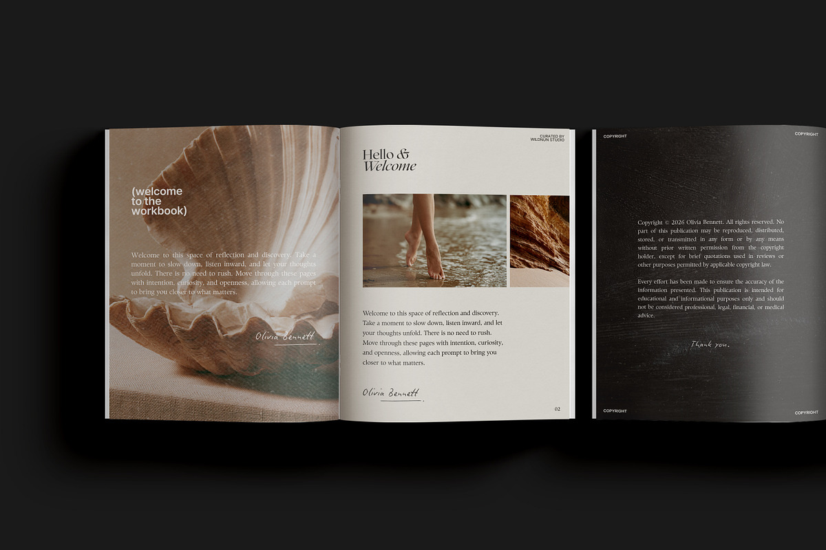 Editorial Workbook Template, a Magazine Template by Wildnun Studio (Photo 4 of 24)
