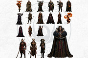 The Court of Emberfall Autumn, a Seasonal Illustration by ThatsDesignArt (Thumbnail 6 of 15)