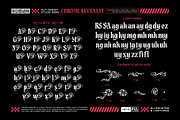 Chrome Revenant Typeface, a Serif Font by alit design (Thumbnail 13 of 17)