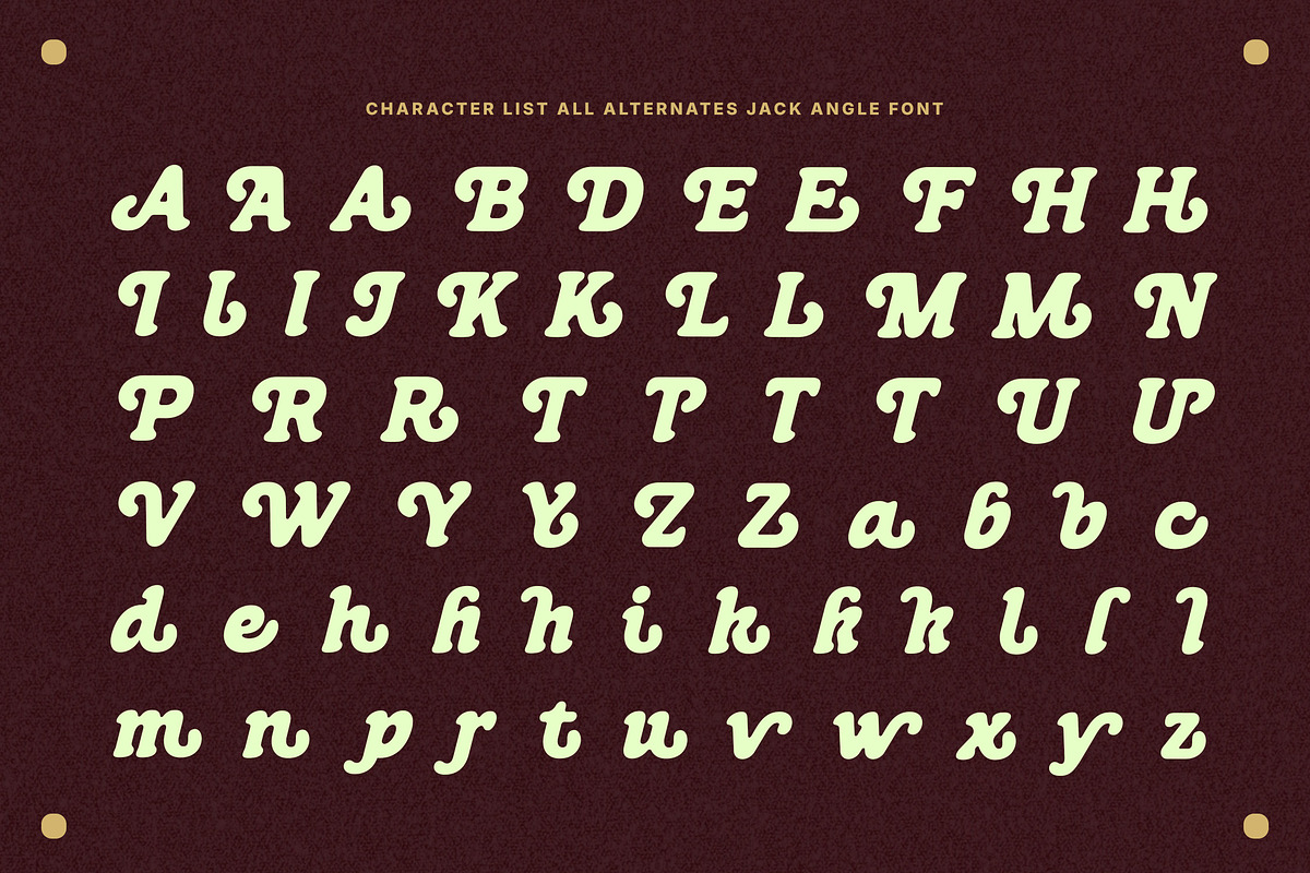 Jack Angle – Bold Retro Italic Font, a Serif Font by Typia Nesia (Photo 13 of 13)