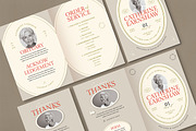 Classic Elegant Funeral Program, an Invitation Template by Vynetta (Thumbnail 3 of 6)