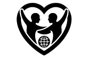 Global Love Heart Hands, an Object Graphic by Gfx_Store (Thumbnail 4 of 15)