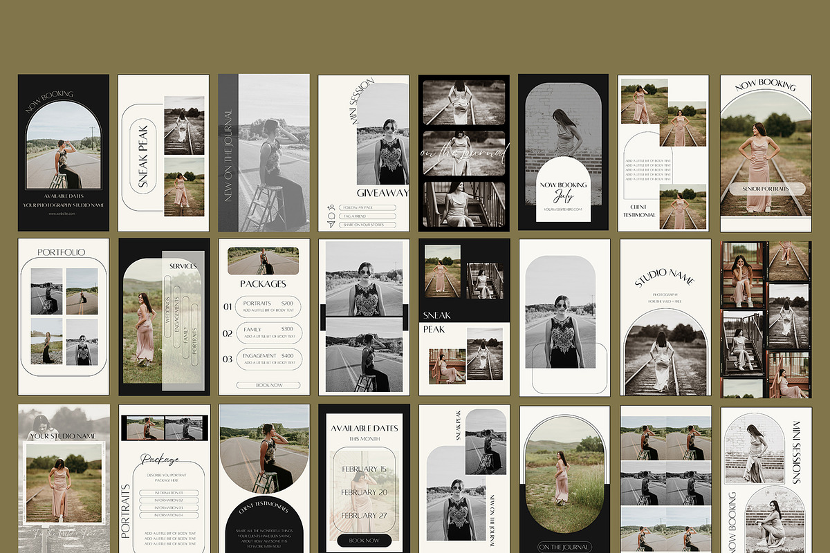 Instagram Templates for Photographer, a Social Media Template by Wild Wander Collective (Photo 6 of 6)