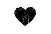 Couple Love Heart Silhouette Bundle, an Illustration by Amazin_art (Thumbnail 17 of 51)