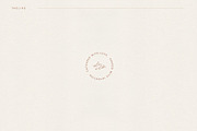 Feminine Small Business Logo Kit, a Branding & Logo Template by Ederra Design (Thumbnail 6 of 16)