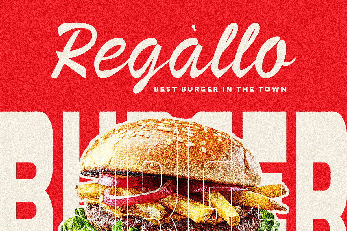 Montera - Retro Bold Sans & Script, a Font by Hasbi Creative (Photo 3 of 13)