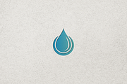 Modern Water Droplet Logo, a Branding & Logo Template by Luxury Logos (Thumbnail 4 of 4)