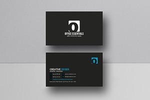 Black Business Card