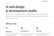 Hope Under Construction Template, a Websites & App Template by PsdBooster (Thumbnail 2 of 3)
