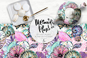 Baby Mermaids & Unicorns Patterns, a Pattern Graphic by KaramfilaS (Thumbnail 8 of 14)