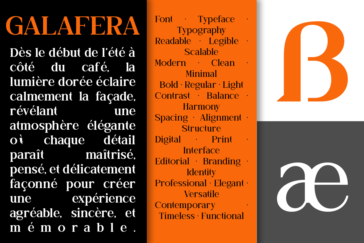 Galafera - Family Serif Typeface, a Serif Font by Say Studio (Photo 13 of 13)